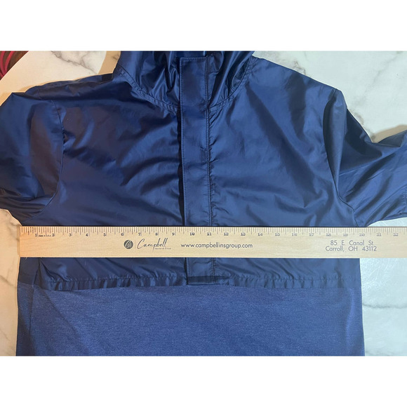 Men's Under Armour Anorak Windbreaker in Blue, size Medium - Picture 8 of 10